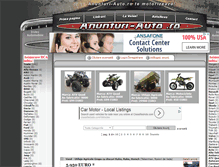 Tablet Screenshot of anunturi-auto.ro